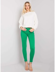 BASIC Világoszöld női szűk nadrág RS-SP-77302.55P-zöld