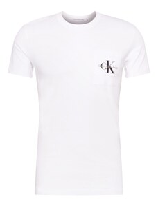 Calvin Klein Jeans Póló szürke / fekete / fehér