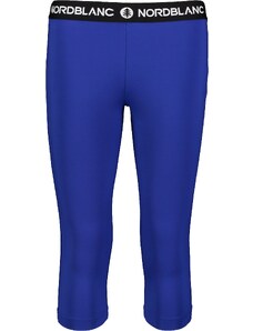 Nordblanc Kék női 3/4 sport leggings TENUITY