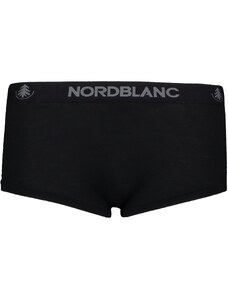 Nordblanc Fekete női termikus merino rövidnadrág CUDDLE