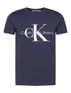 Calvin Klein Jeans Póló tengerészkék / szürke / fehér
