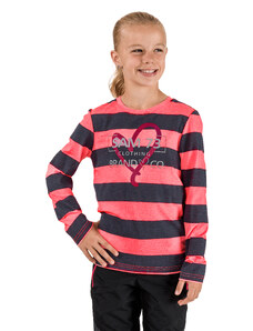 SAM73 Pink-grey girly striped T-shirt SAM 73