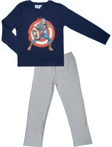 Kék-szürke fiú pizsama Marvel Avengers