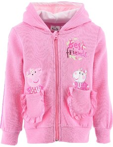 Rózsaszín kapucnis pulóver - Peppa Pig