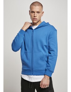 Férfi pulóver cipzár // Urban classics Organic Full Zip Hoodie sporty blue