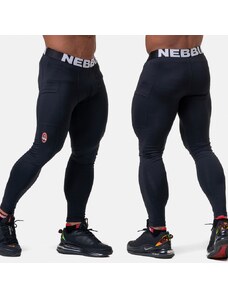 NEBBIA - Férfi fitness leggings 189 (black)