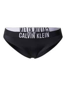 Calvin Klein Swimwear Bikini nadrágok fekete / fehér