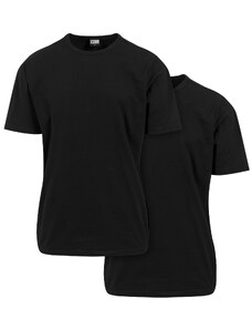 UC Men Oversized T-shirt 2-pack black+black