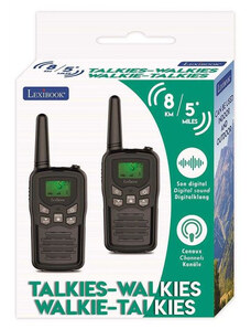Lexibook Digitális Walkie Talkie 8 km-es hatótávval, 8 csatorna