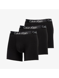 Boxeralsó Calvin Klein Structure Cotton Boxer Brief 3-Pack Black