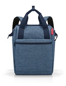 Reisenthel ALLROUNDER R kék cirmos, 2in1 táska-hátizsák JR4027