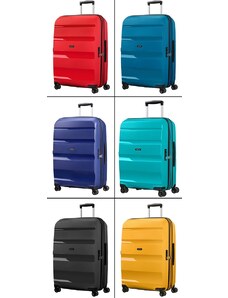 American Tourister BON AIR DLX bővíthető négykerekű nagy bőrönd L