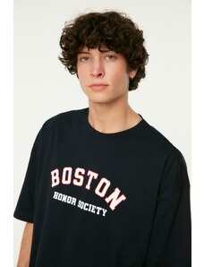 Férfi póló Trendyol Boston