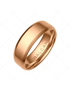 BALCANO - Frankie / Gravírozható nemesacél gyűrű 18K rozé arany bevonattal