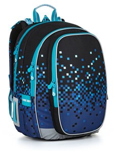 Kétrekeszes kék táska Topgal MIRA 22020