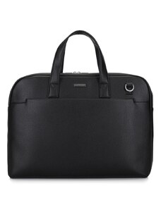 UNISEX puha laptop táska Wittchen, fekete, műbőr