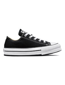 Converse Chuck Taylor All Star Lift Platform Low Top Big Kids Unisex - Teniszcipők Converse - Fekete - 272857C-3.5