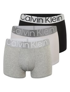 Calvin Klein Underwear Boxeralsók ezüstszürke / szürke melír / fekete / fehér