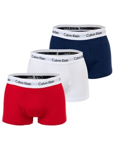 Calvin Klein Underwear Boxeralsók kék / világospiros / fekete / fehér