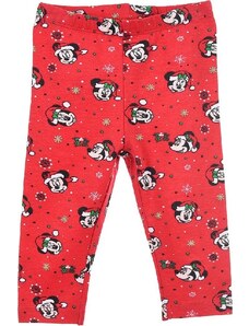 DISNEY Piros karácsonyi leggings - Minnie Mouse