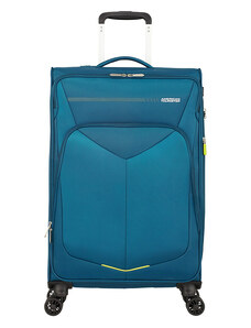 American Tourister SUMMERFUNK négykerekű bővíthető közepes bőrönd 78G*004