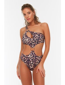 Női fürdőruha Trendyol Leopard print