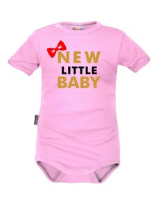 Dejna new little baby rövid ujjú body -lány, rózsaszín, 62