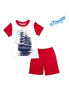 Nicol csecsemő rövid pizsama, tengerész - fehér/piros, 86-os méret 86 (12-18 m) 86 (12-18 m) 86 (12-18 m) 86 (12-18 m) 86 (12-18 m) 86 (12-18 m) 116 (5-6éves)