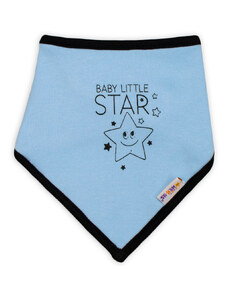 Gyermek pamut- nyaksál baby nellys, baby little star - kék