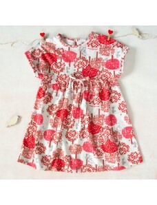 K-Baby Nyár stílusos gyerek ruhák Állatok és fák - Piros, barna