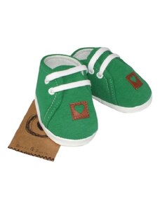 Z&Z Tavaszi baby cipő, papucs - zöld