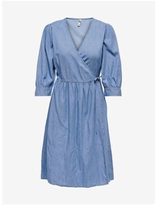 Blue Denim Wrap Dress JDY Casper - Női