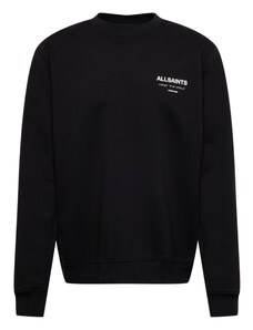 AllSaints Tréning póló fekete / fehér