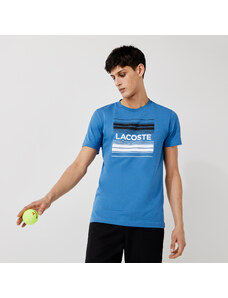 Lacoste Férfi SPORT stilizált logó lenyomatú organikus pamut trikó