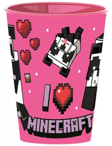 STOR Minecraft pohár lányoknak
