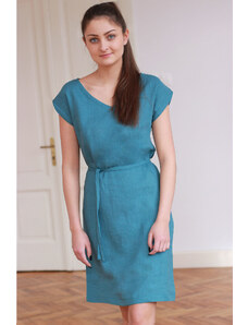 100% linen author's dress Lotika