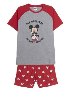 Fiú Nyári Pizsamát Mickey Mouse Piros (Felnőtt) Men Szürke