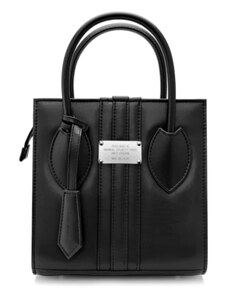 Alexandra K Vegan Leather Handbag 1.6.1 Mini - Black Ink Corn