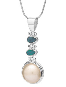 Buka Jewelry Opál gyöngy medál