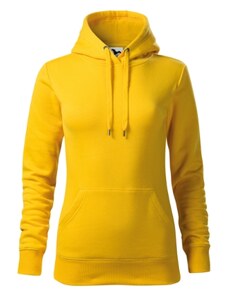 Malfini Cape női kapucnis pulóver, sárga