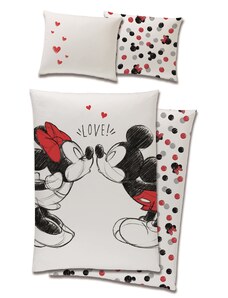 Carbotex Ágynemű - Mickey & Minnie Mouse 140 x 200 cm