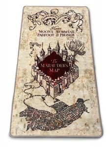 Groovy Szőnyeg Harry Potter - Tekergők térképe 76 x 133 cm
