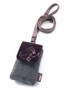 Nici tevés nyakba akasztható kis táska – 7,5x12 cm