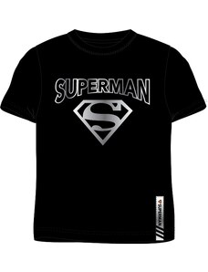 EPlus Férfi póló - Superman szürke logó
