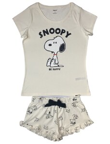 EPlus Női pizsama - Snoopy krémszínű