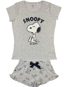 EPlus Női pizsama - Snoopy szürke