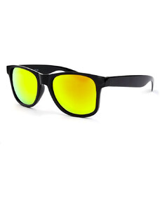 VeyRey Solar szemüveg Nerd fekete tükör sárga üveg
