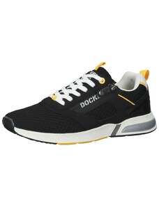 Dockers by Gerli Rövid szárú sportcipők '50FL005' sárga / fekete / fehér