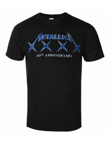 Metál póló férfi Metallica - 40 XXXX Black - NNM - RTMTLTSBXXX METTS58MB