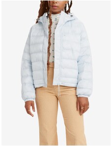 Levi's Light Blue Levi's Edie Quilted Hooded Jacket - Women
